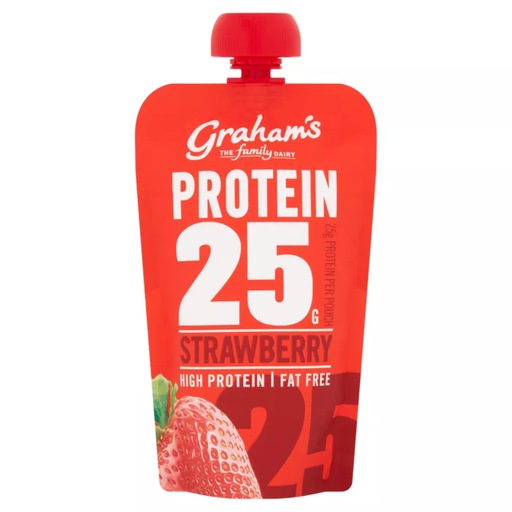 [209274-BB] Grahams Protein 25 Pouch Strawberry 200g
