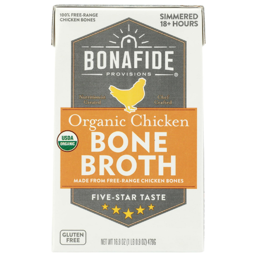 [209279-BB] Bonafide Provisions Organic Chicken Broth 16.9oz