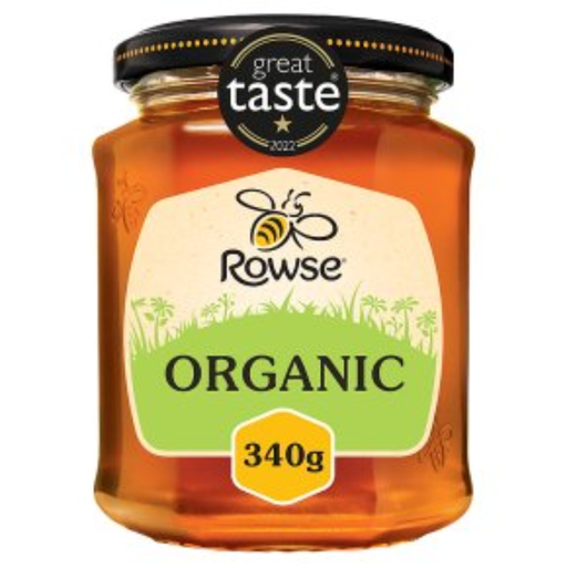 [209286-BB] Rowse Organic Honey Jar 340g