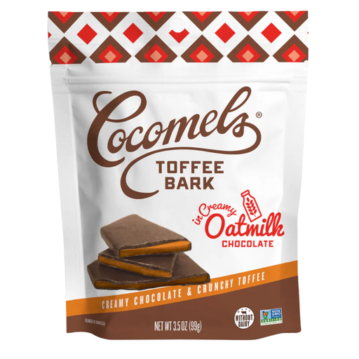 [209328-BB] Cocomels Oatmilk Chocolate Toffee Bark 3.5oz