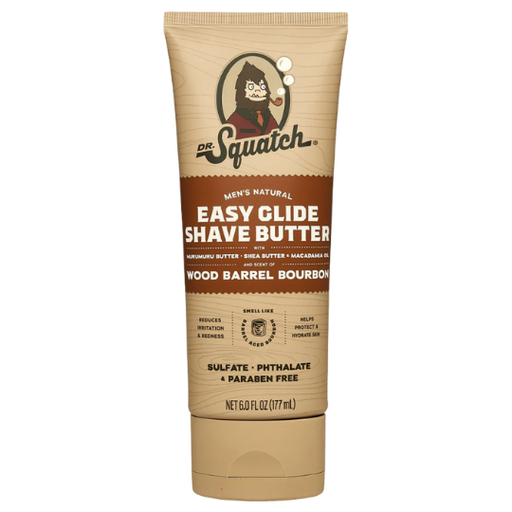 [209364-BB] Dr Squatch Easy Glide Shave Butter Wood Barrel