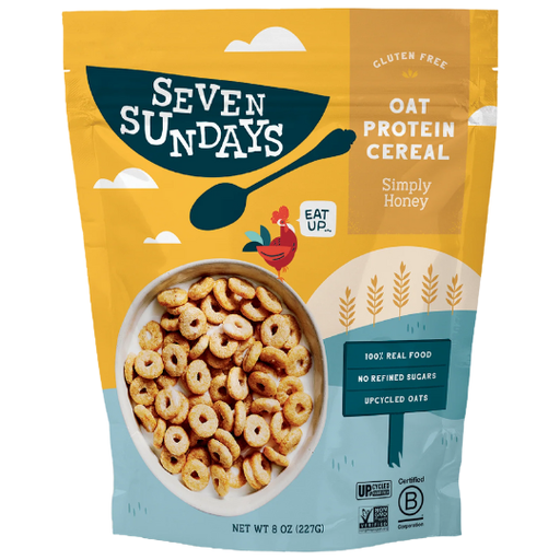[209403-BB] Seven Sundays Protein Cereal Oat Honey 8oz