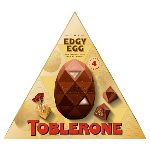 [209460-BB] Toblerone The Edgy Egg Milk Chocolate with Truffles 286g