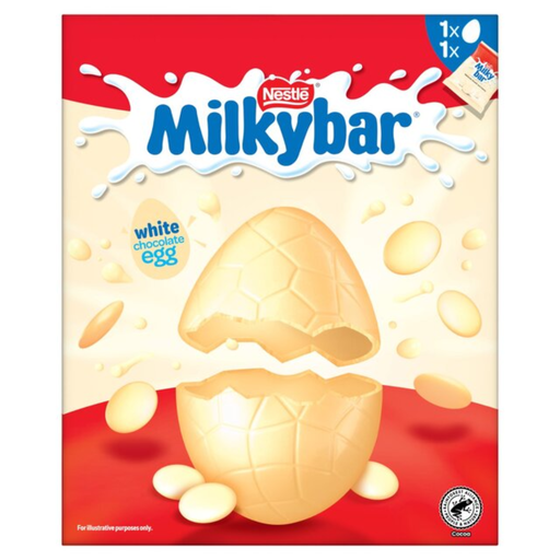 [209470-BB] Milkybar White Chocolate Large Easter Egg 180g