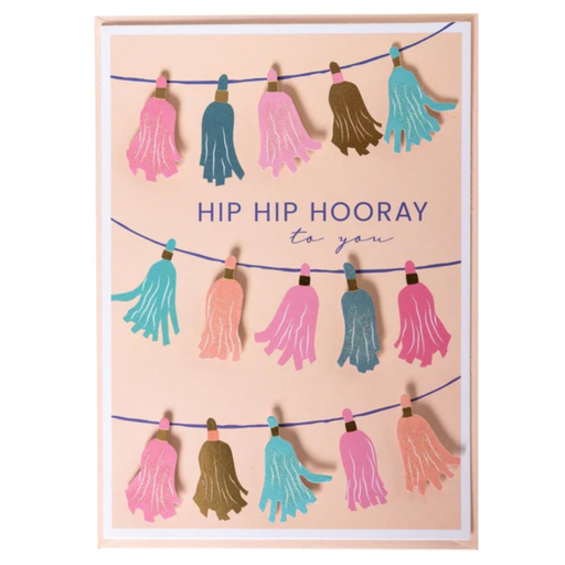 [209486-BB] Greeting Card Handmade Tassels