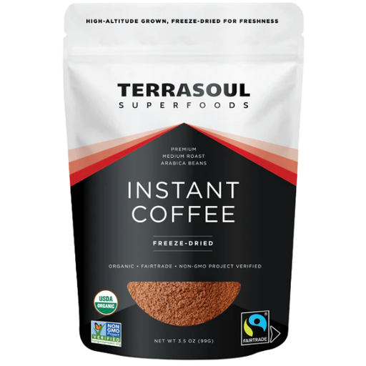 [209502-BB] Terrasoul Superfoods Organic Freeze-Dried Instant Coffee 3.5oz