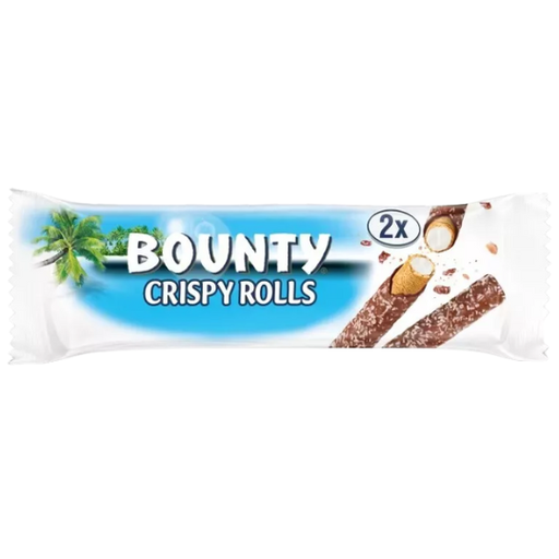 [209517-BB] Bounty Milk Chocolate & Coconut Crispy Rolls 23.4g