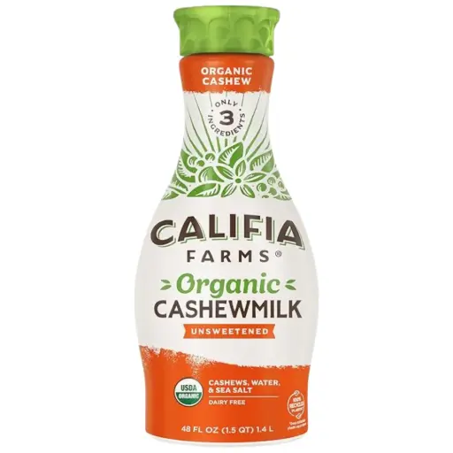 [209536-BB] Califia Farms Organic Unsweetened Cashew Milk 48oz