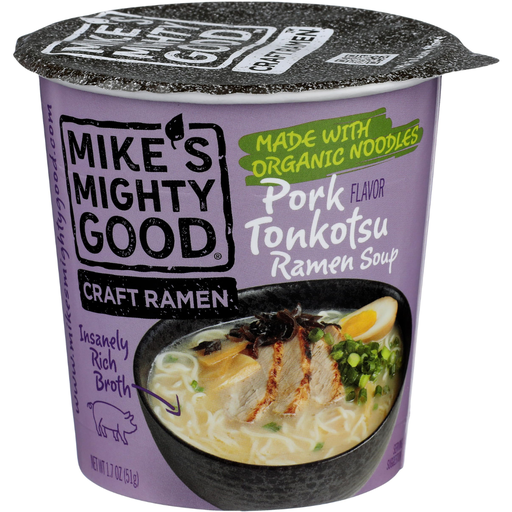 [209552-BB] Mike's Mighty Good Organic Pork Tonkotsu Ramen 1.7oz
