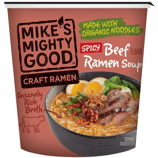 [209554-BB] Mike's Mighty Good Organic Spicy Beef Ramen 1.8oz
