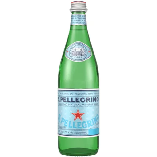 [209557-BB] San Pellegrino Sparkling Natural Mineral Water Glass 750ml