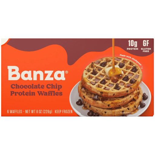 [209592-BB] Banza Protein Waffles Chocolate Chip 8oz