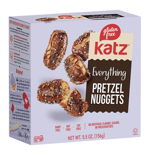 [209596-BB] Katz Gluten Free Pretzel Nuggets Everything 5.5oz