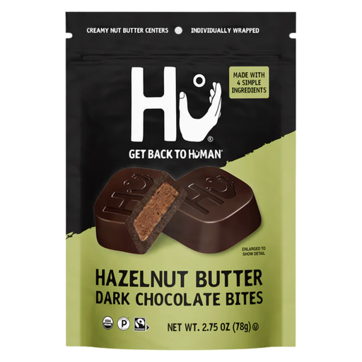 [209604-BB] Hu Hazelnut Butter Dark Chocolate Bites 2.75oz
