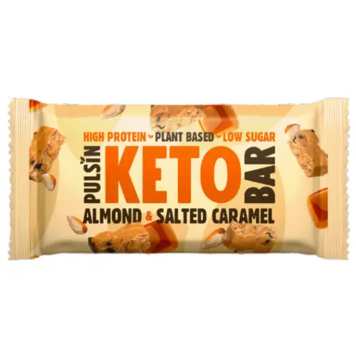 [209609-BB] Pulsin Almond Salted Caramel Keto Bar 50g