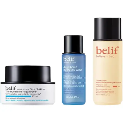 [209686-BB] Belif Aqua Bomb Trial Set 3pc