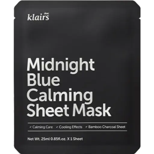 [209690-BB] Dear Klairs Midnight Blue Sheet Mask 25ml