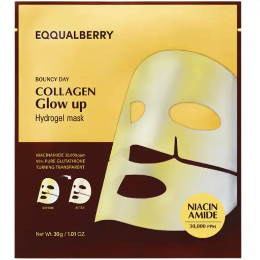 [209691-BB] Eqqualberry Collagen Glow Up Hydrogel Mask 30g