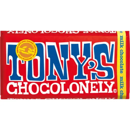 [209721-BB] Tony's Chocolonely Milk Chocolate 180g