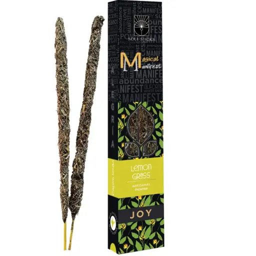 [209734-BB] Magical Manifest Joy: Lemongrass Incense Sticks 6CT