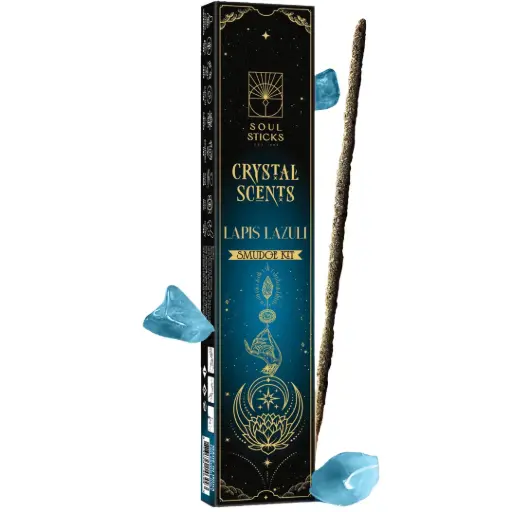[209737-BB] Lapis Lazuli Crystal Scents Smudge Kit 20g