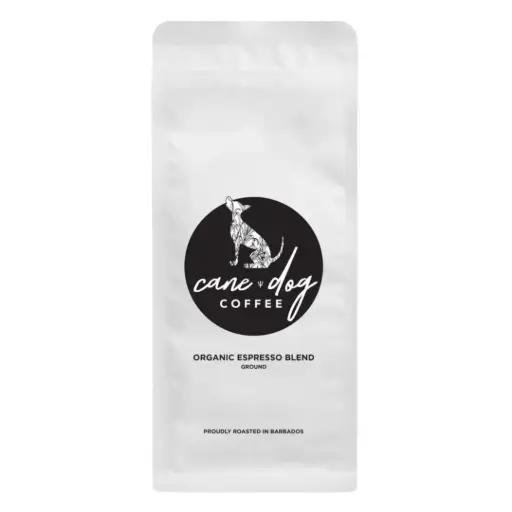 [209857-BB] Cane Dog Organic Dark Roast Medium Ground 500g