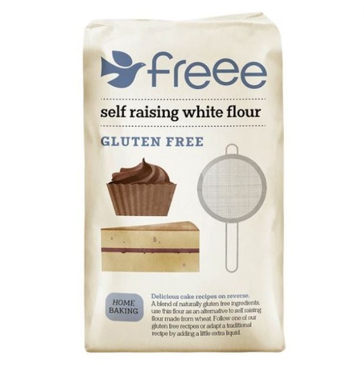 [200003-BB] FREEE by Doves Farm Gluten & Wheat Free White Self-Raising Flour Blend 1kg