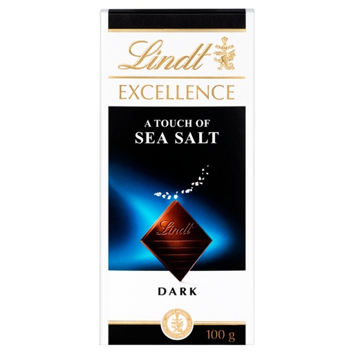[200066-BB] Lindt Excellence Dark Sea Salt Chocolate Bar 100g