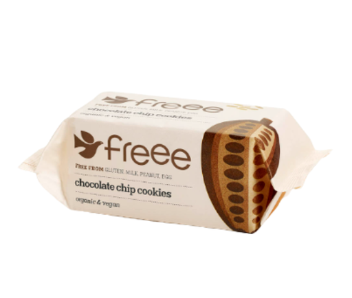 [200089-BB] FREEE by Doves Farm Chocolate Chip Cookies 180g