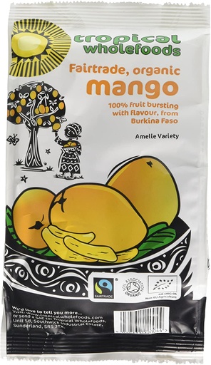 [200143-BB] Tropical Wholefoods Fairtrade Organic Mango 100g