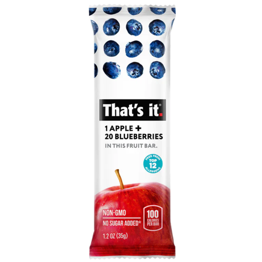 [200285-BB] That's It Apple & Blueberry Fruit Bar 1.2oz