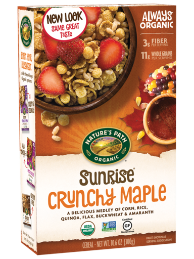 [200355-BB] Nature's Path Crunchy Maple Gluten Free Cereal 10.6oz