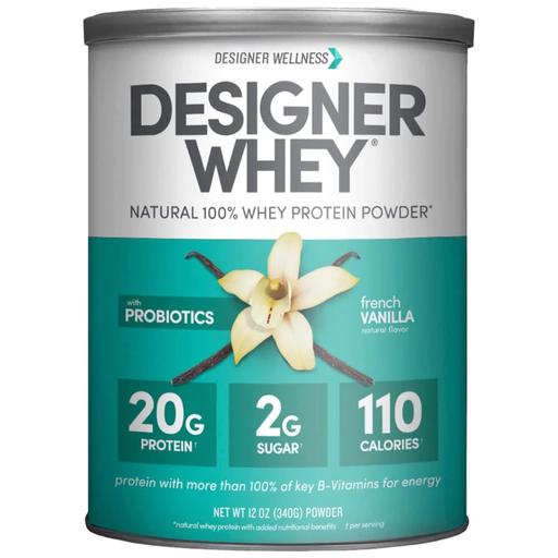 [200486-BB] Designer Whey French Vanilla Whey Protein Powder 12oz