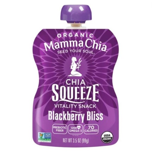 [200550-BB] Mamma Chia Squeeze Blackberry Bliss 3.5oz