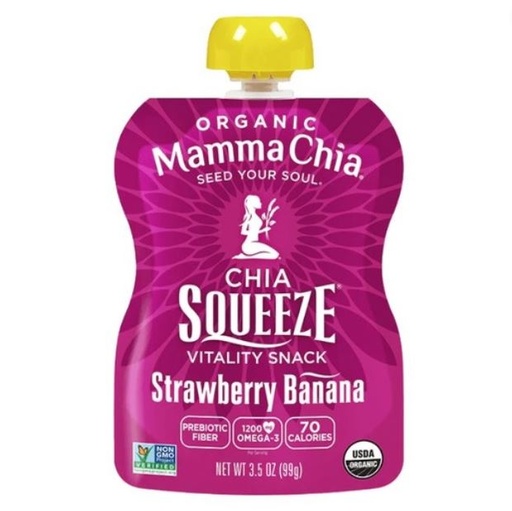 [200551-BB] Mamma Chia Squeeze Strawberry Banana 3.5oz