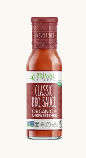 [200581-BB] Primal Kitchen Organic BBQ Sauce 8.5oz