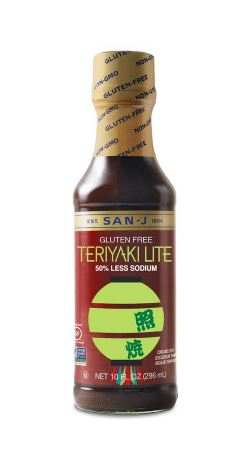 [200592-BB] San-J Lite Teriyaki Soy Sauce 10oz