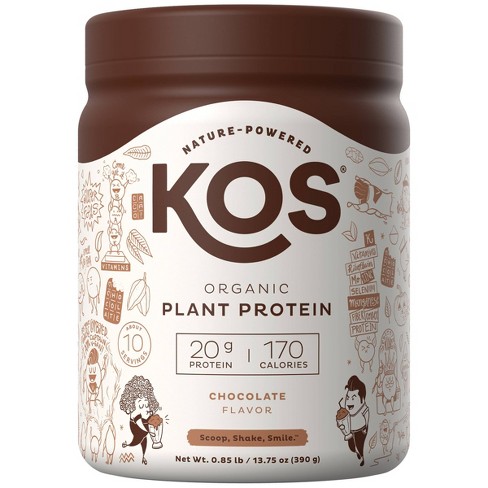 [200611-BB] Kos Plant Based Chocolate Protein Powder 13.75oz