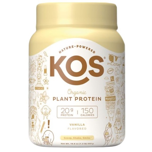 [200612-BB] Kos Plant Based Vanilla Protein Powder 13.75oz