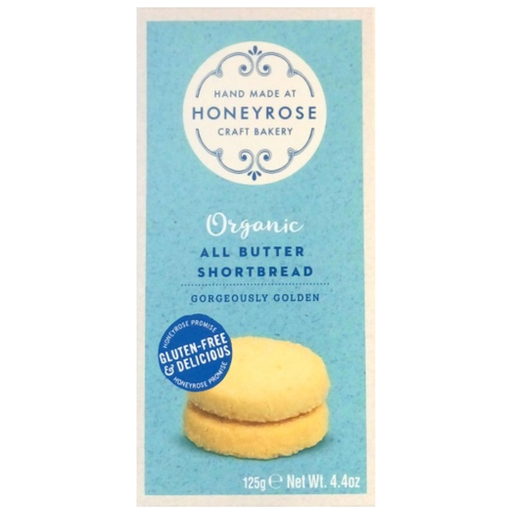 [200681-BB] Honeyrose Gluten Free All Butter Shortbreads 125g