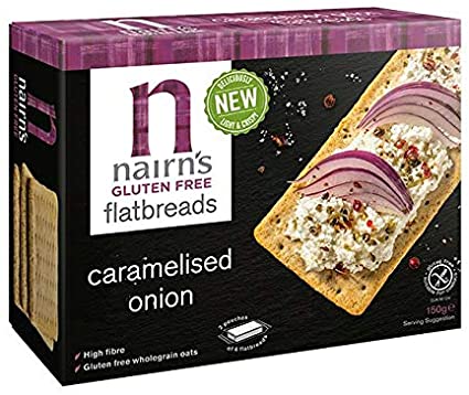 [200749-BB] Nairn's Caramelized Onion Flatbreads 150g