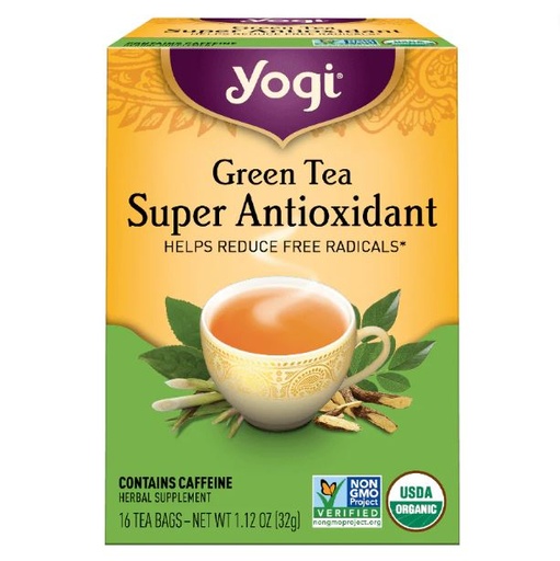 [200903-BB] Yogi Tea Organic Superfood Green Tea 16-Bags
