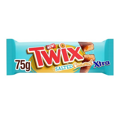 [201073-BB] Twix Xtra Salted Caramel Chocolate Bar 75g