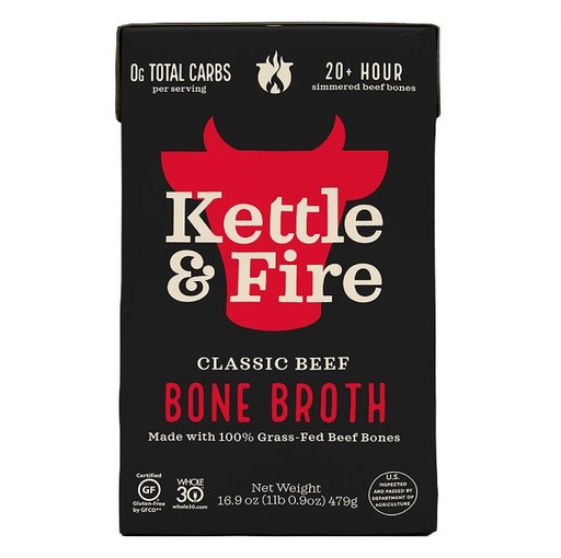 [201148-BB] Kettle and Fire Beef Bone Broth 16.9oz