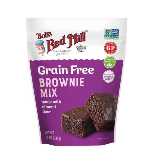 [201165-BB] Bob's Red Mill Grain Free Brownie Mix 12oz