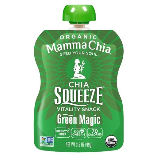 [201178-BB] Mamma Chia Squeeze Green Magic 3.5oz