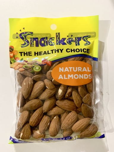 [201200-BB] Snackers Natural Almonds 3oz