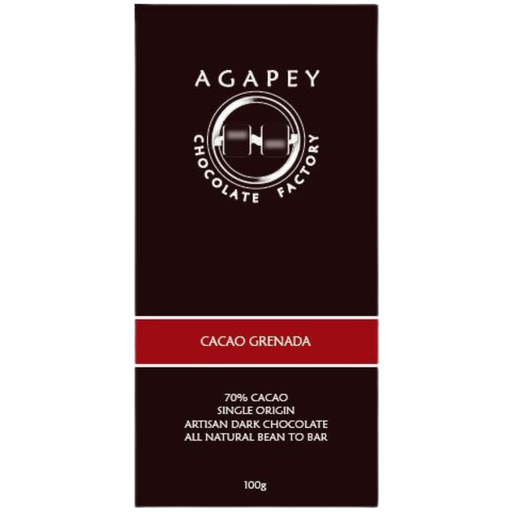 [201236-BB] Agapey Grenada 70% Dark Chocolate Bar 100g