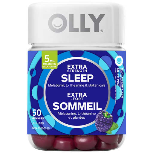 [201441-BB] Olly Extra Sleep Blackberry Supplement 50ct