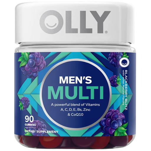 [201446-BB] Olly Men's Multivitamin Blackberry Supplement 90ct